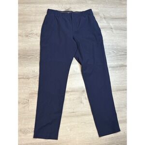 Under Armour Womens Navy Blue Athletic Golf Lightweight Pants Size 8